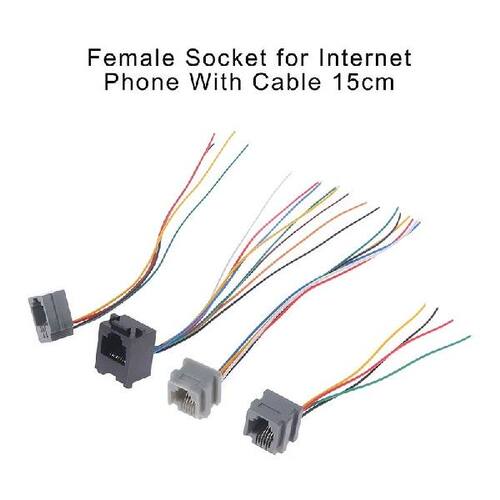 5PCS 616E 623k 616M 641D RJ11\\RJ12\\RJ45 Female Socket for