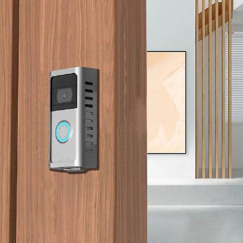 Video Doorbell Bracket Stainless Steel Anti-Theft Door