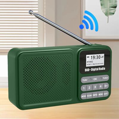 Emergency Radio Receiver Bluetooth-Compatible Solar