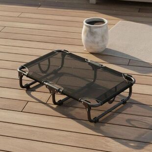 Raised Mesh Dog Bed Foldable Elevated Dog Bed Folding Pet