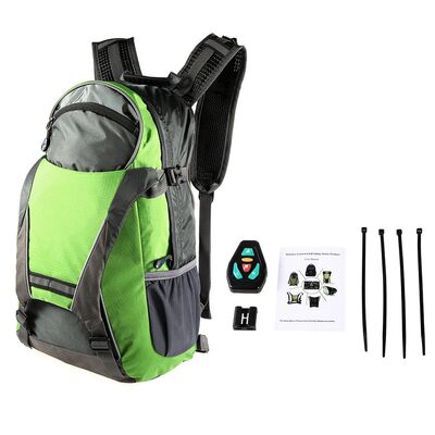 18L Cycle Bicycle Bike Backpack LED Turn Signal Light