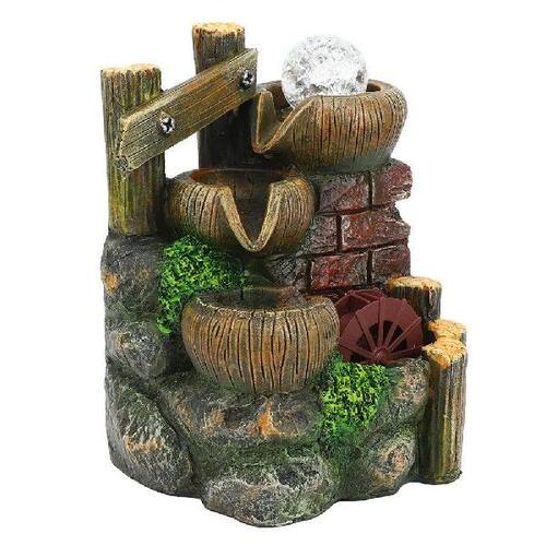 Desktop Fountain Resin Desktop Fountain Flowing Water