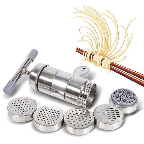 Portable Manual Operated Stainless Steel Pasta Maker Noddle