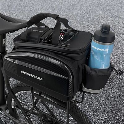 Bike Bag with Reflector & Shoulder Strap Saddle Seat Bag
