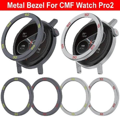 Metal Bezel Ring Metal Protector Watch Case Strap Cover