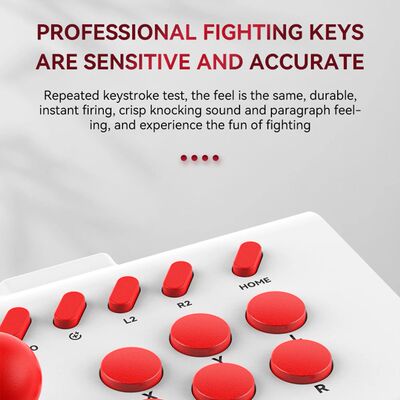 Potable Gaming Joystick 3 Connection Modes Boxing King