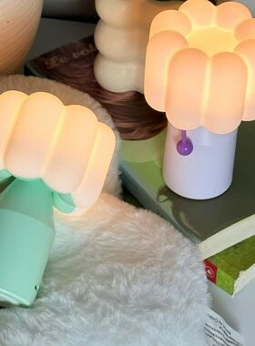 Creamy Style Luxury Night Light, High-Value Bedroom Bedside