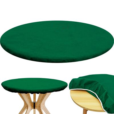 Felt Card Table Game Cover Round Tablecloth Poker Table