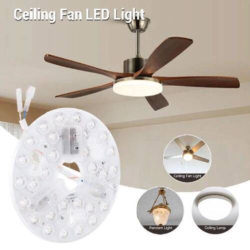 Ceiling Fan LED Light 95 To 265V 5.3 Inch LED Light