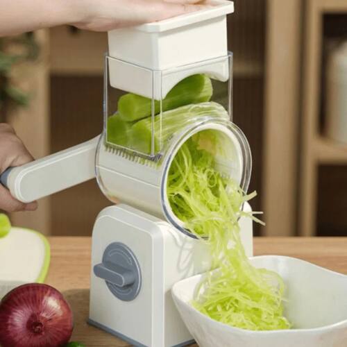 1Pcs Rotary Vegetable Cutter Slicer  Multi Functional Drum