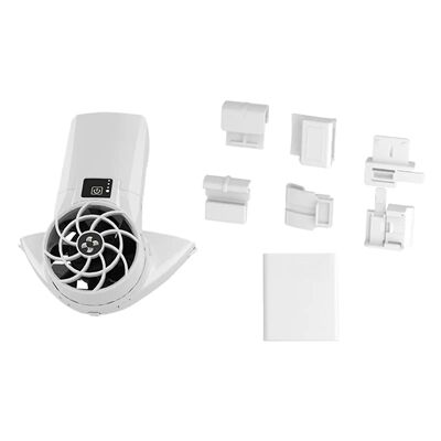 Hard Hat Fan Adjustable Helmet Rear Fan Working Hat Fan