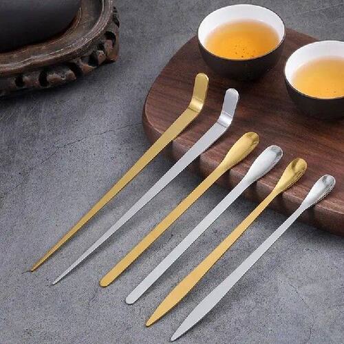 1Pcs Stainless Steel Tea Needle Stick Matcha Spoon Tea