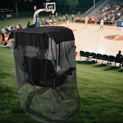 Camping Mosquito Net Portable Chair Tent Net with Top Cover