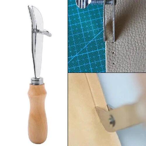 Adjustable Leather Edge Groover Craft Groove Gouge DIY