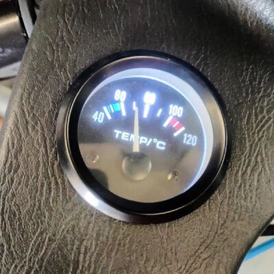 52mm Auto Water Temperature Meter 40-120 Celsius Digital