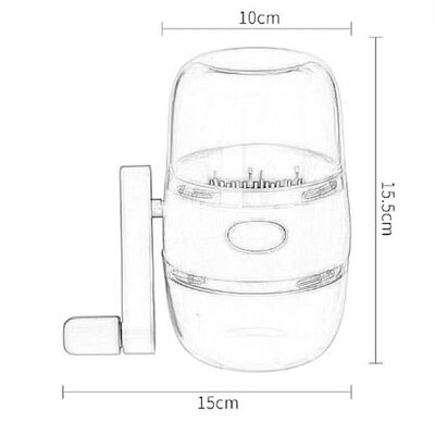 Nut Grinder, Handheld Food Shredder Mincer Blender, Hand