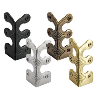 Corner Board Base Skirting Solid Brass Protector Vintage