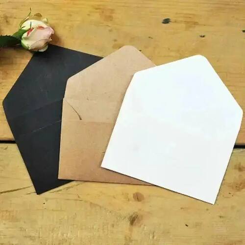 20PCS/Set Classical Blank Mini Kraft Paper Envelopes