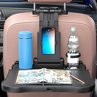 Car Backseat Tray Table Foldable Seat Back Laptop Desk