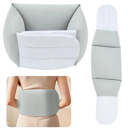 Waist Support Pillow Ice Silk Cotton Lumbar Pillow for