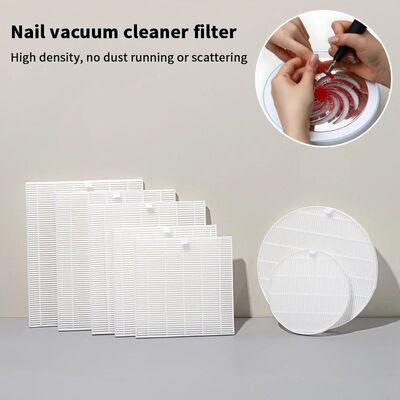 Nail Dust Collector Replacement Filter Nail Vacuum Cleaner