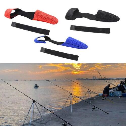 Fishing Rod Tip Covers Set and Tie Fishing Accessory