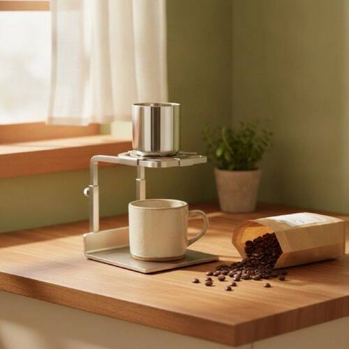 Coffee Dripper with Stand Adjustable Pour over Coffee Stand