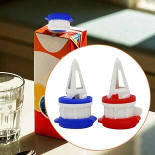 Sealing Milk Boxed Spout Bottles Pourer Lid 2pcs