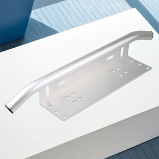 Car License Plate Light Frame Holder Aluminum Alloy Off