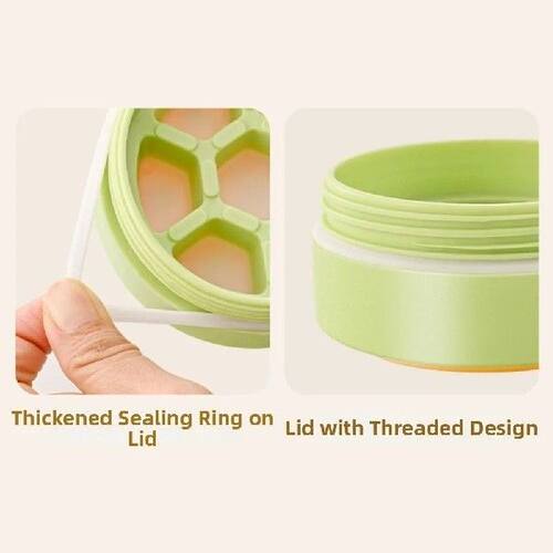 Safe 2 in 1 Ice Cube Water Bottle Silicone Reusable Ice