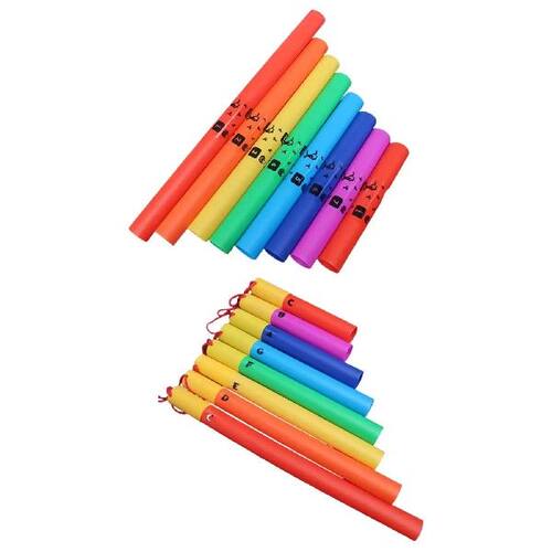 Musical Sound Tubes Diatonic Set of 8 Gift Idea Teaching