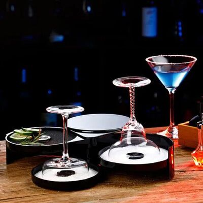 3-layer Salt Rimmer Bartender Bar Tools Sticky Sugar Lemon