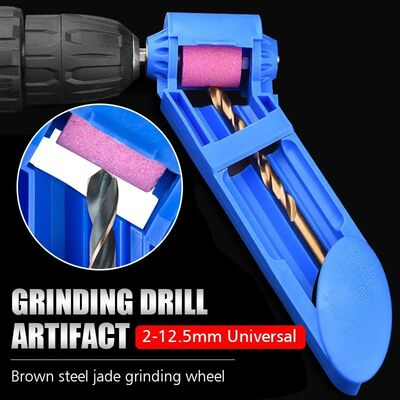 Drill Bit Sharpener 2-12.5mm Portable Corundum Grinding