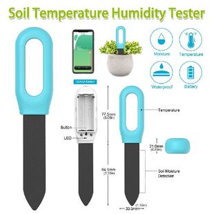 2 In 1 Wireless Soil Tester BT 4.1 Soil Moisture Sensor APP