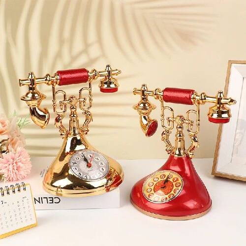Retro Telephone Model  C Creative Timekeeper