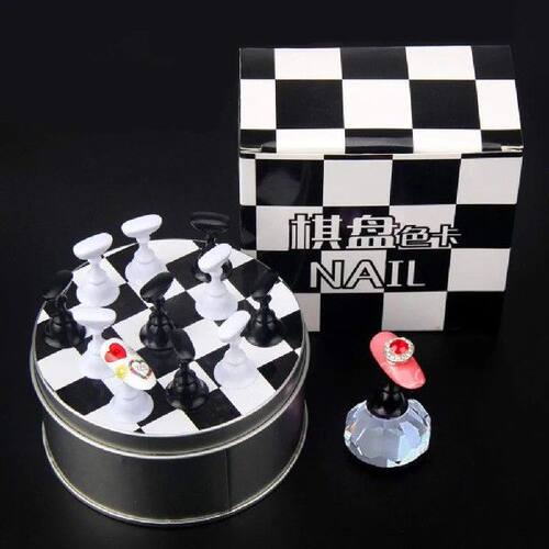 1Set Nail Art Practice Holder Premium Material Durable Long
