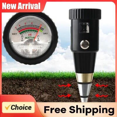 Soil Moisture PH Meter Metal Sensor Probe PH Tester