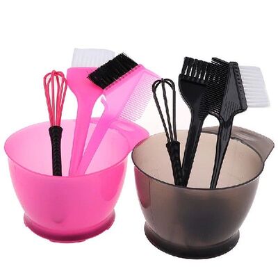 5Pcs/Set Hair Colouring Brush And Bowl Set Bleaching Dye