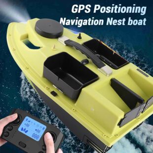 Bait Fishing 12000mAh LED D19 Intelligent Boat 5200mAh