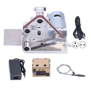 7 Speed Sanding Belt Machine Mini Belt Sander Electric DIY