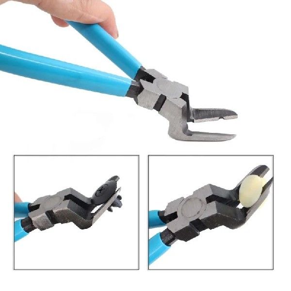 Multifunctional Diagonal Pliers Car Clip Pliers Car Rivet - 实物图