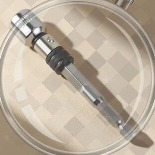 2pcs Hex Socket Converter Adapter (Without Bits) Hex End