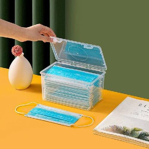 【Mask Storage Box Wet Tissue Box Wipes Dispenser Holder
