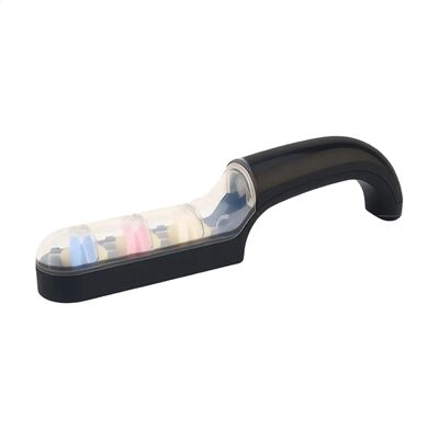 3 Stage Handheld Cutter Sharpener Anti-Slip Handle Grinding