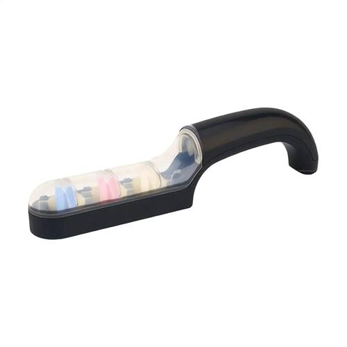 3 Stage Handheld Cutter Sharpener Anti-Slip Handle Grinding