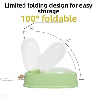 Foldable Portable Dog Water Cup Leak Proof Extrusion Type