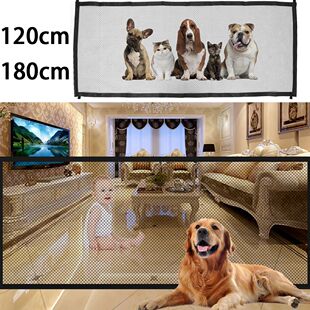Gate Folding Pet Fence Safety Enclosure Guard Dog Safe