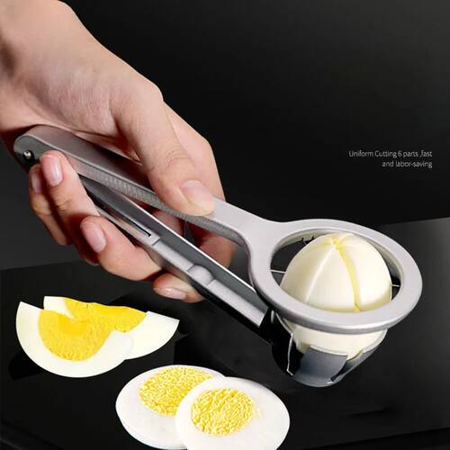 Stainless Steel Egg Slicer Manual Kitchen Tool Egg Slicer