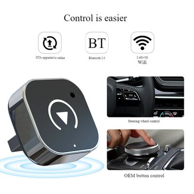 2 in 1 Wireless CarPlay Android Auto Adapter Wireless