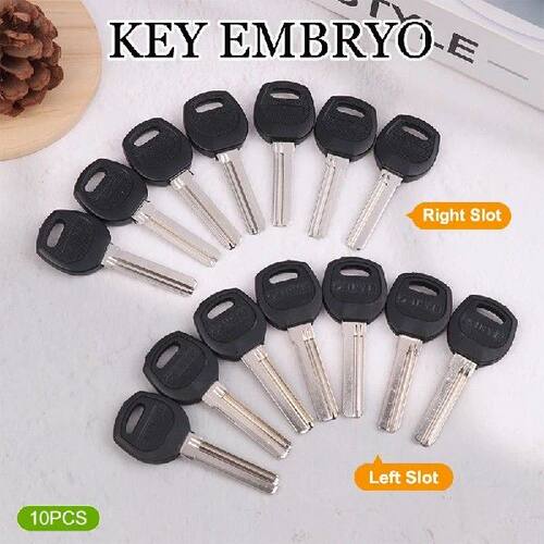 10Pcs Key Embryo AB Lock Security Door Key Blank Electric